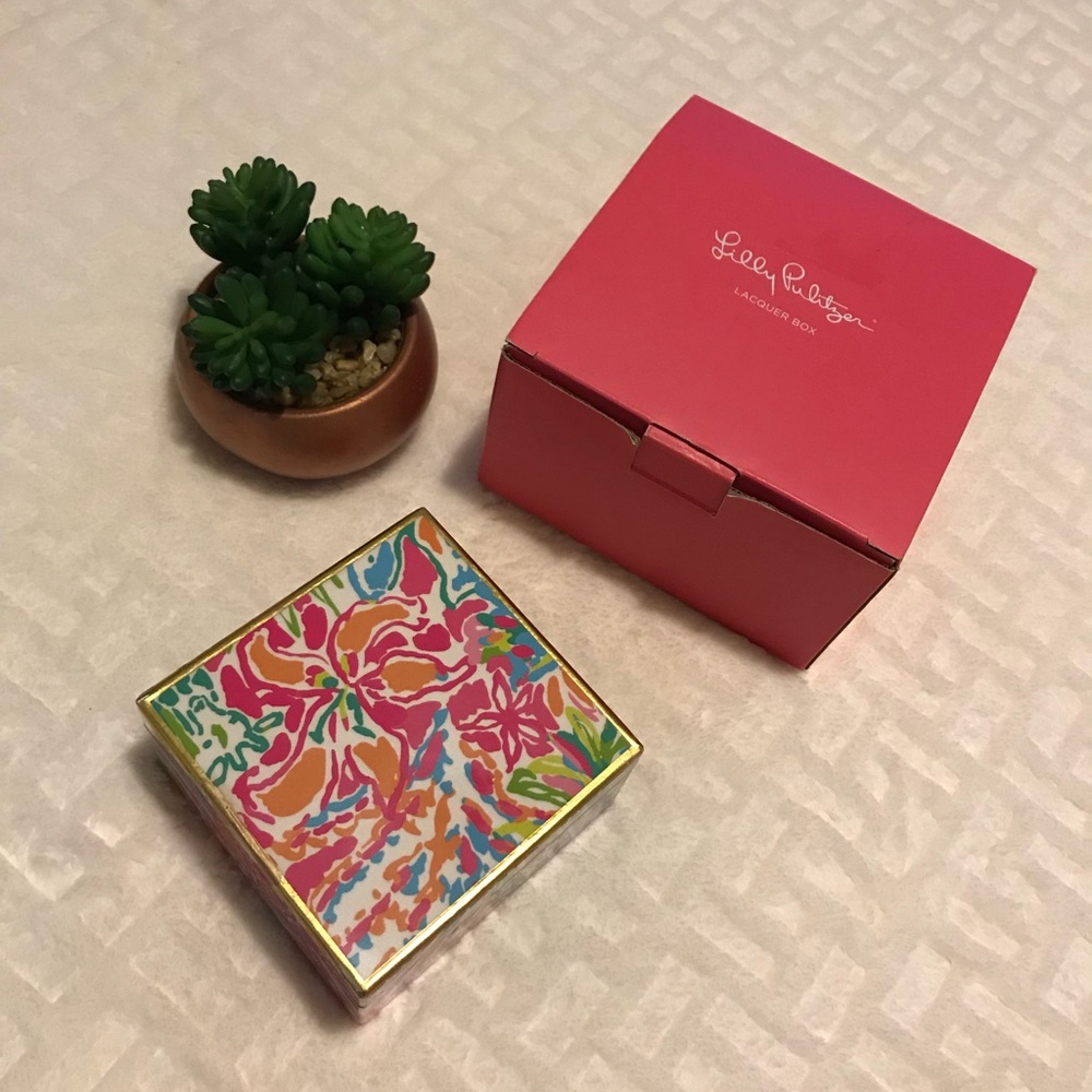 Lilly Pulitzer Lacquer Box